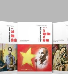 LỄ RA MẮT BỘ TIỂU THUYẾT LỊCH SỬ  NƯỚC NON VẠN DẶM VỀ CHỦ TỊCH HỒ CHÍ MINH